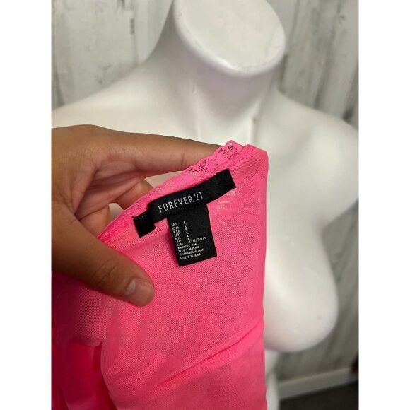 Forever 21 pink crop top - Picture 4 of 6